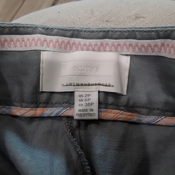 Ett: twa Aanthropologie Tie Waist Cropped Pants - Picture 4 of 5